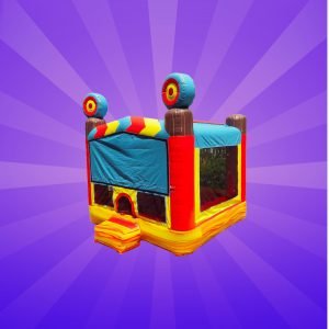 Bullseye Target Bounce House