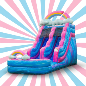 16ft Over The Rainbow waterslide